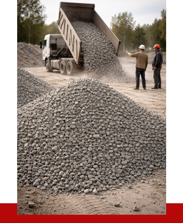 Гранитный щебень фракция 0-5 в Заволжье от 2953 руб ПРОНЕРУДЗвл