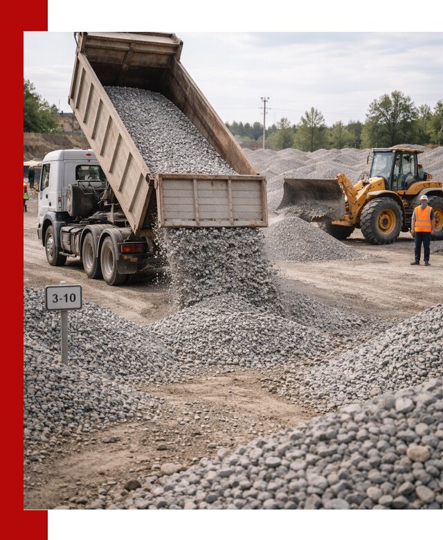 Гранитный щебень фракции 3–10: доставка и продажа в Заволжье