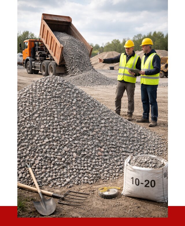 Гранитный щебень фракция 10-20 в Заволжье от 4277 руб.|ПРОНЕРУДЗвл