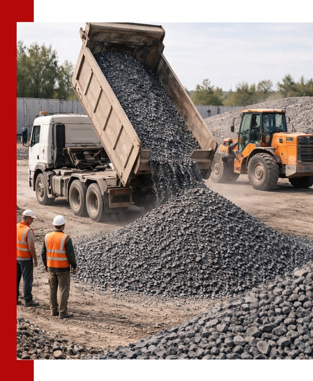 Доставка и продажа щебня габбро-диабаза в Заволжье