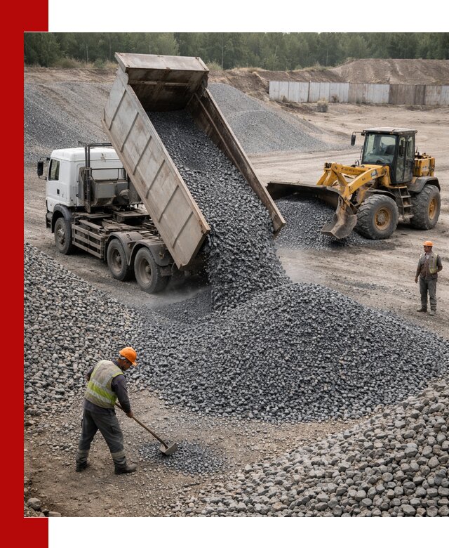 Щебень габбро-диабаз фр. 5-20 с доставкой в Заволжье