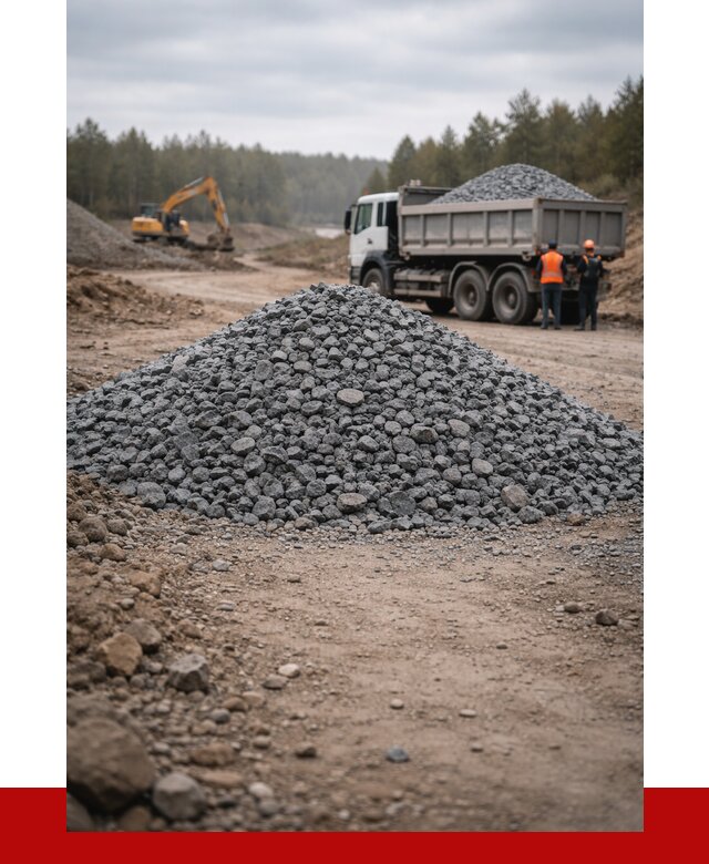 Щебень габбро диабаз фракция 40-70 в Заволжье от 2240 р-ПРОНЕРУДЗвл