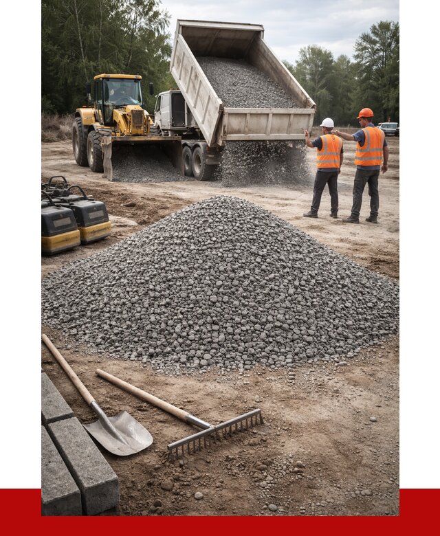 Гравийный щебень купить в Заволжье от 2240 р. ПРОНЕРУДЗвл