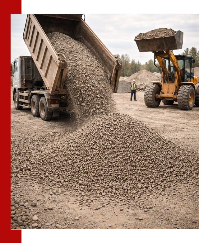 Гравийный щебень фракция 3–10 с доставкой в Заволжье