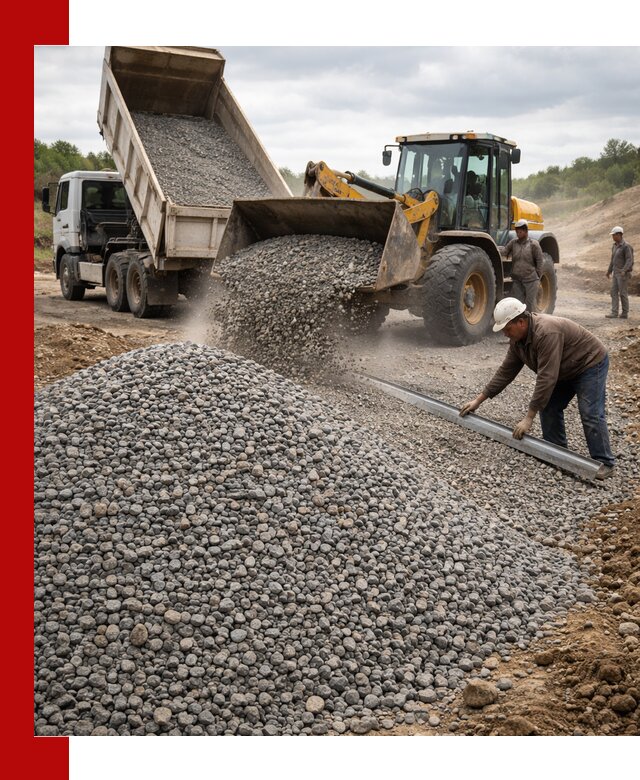 Гравийный щебень фракция 5-20 с доставкой в Заволжье