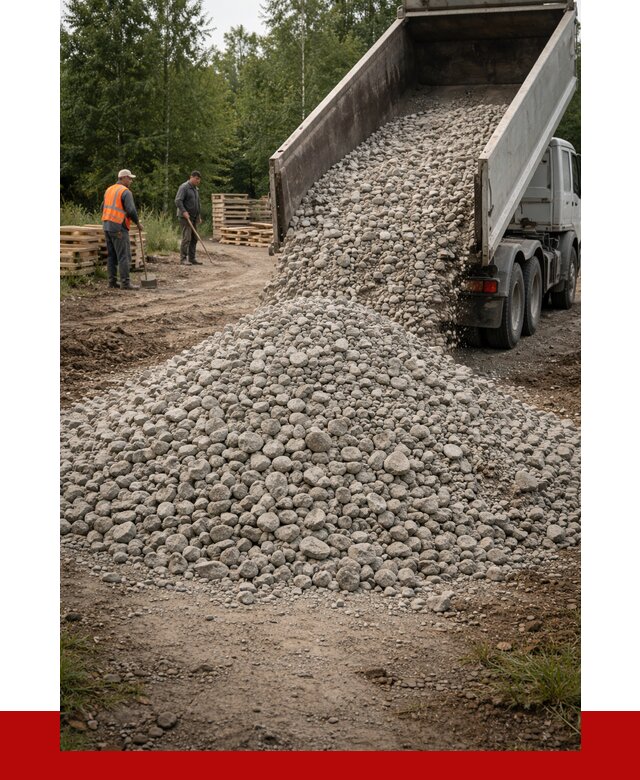 гравийный щебень фракция 70-120 в Заволжье от 2495 р. ПРОНЕРУДЗвл