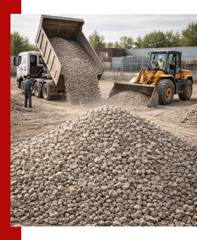 Доломитовый щебень фракции 20–41 с доставкой в Заволжье