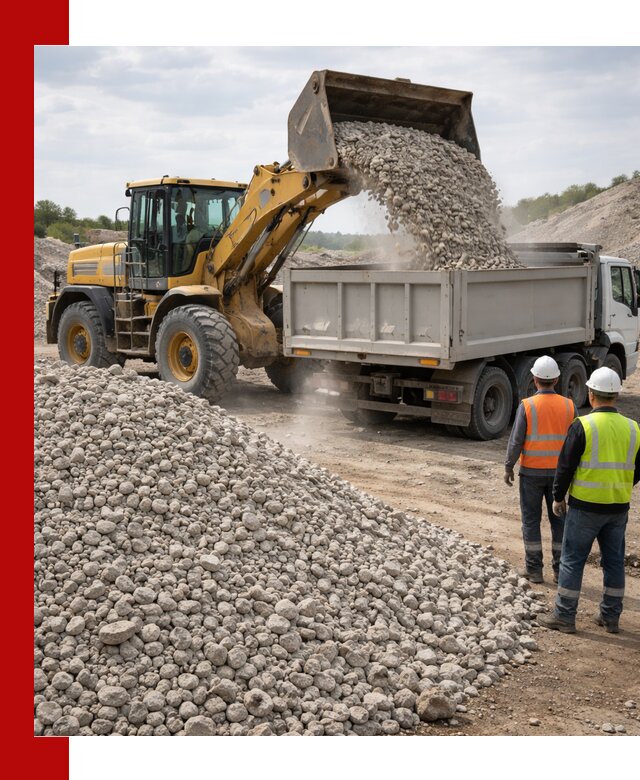 Доломитовый щебень фракция 40–71 доставка и продажа в Заволжье