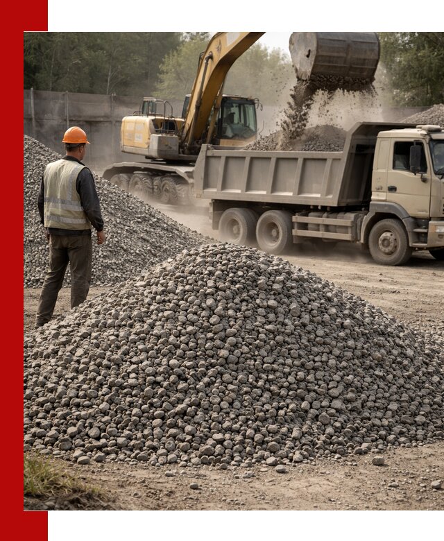 Шлаковый щебень фракция 5-20 с доставкой в Заволжье