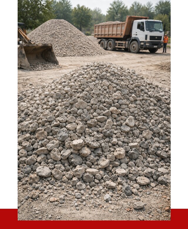 Вторичный щебень фракция 20-40 в Заволжье от 2240 р ПРОНЕРУДЗвл