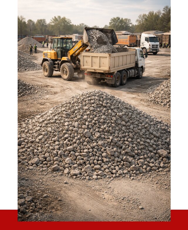 Вторичный щебень фракция 40-70 в Заволжье от 1772 р, ПРОНЕРУДЗвл