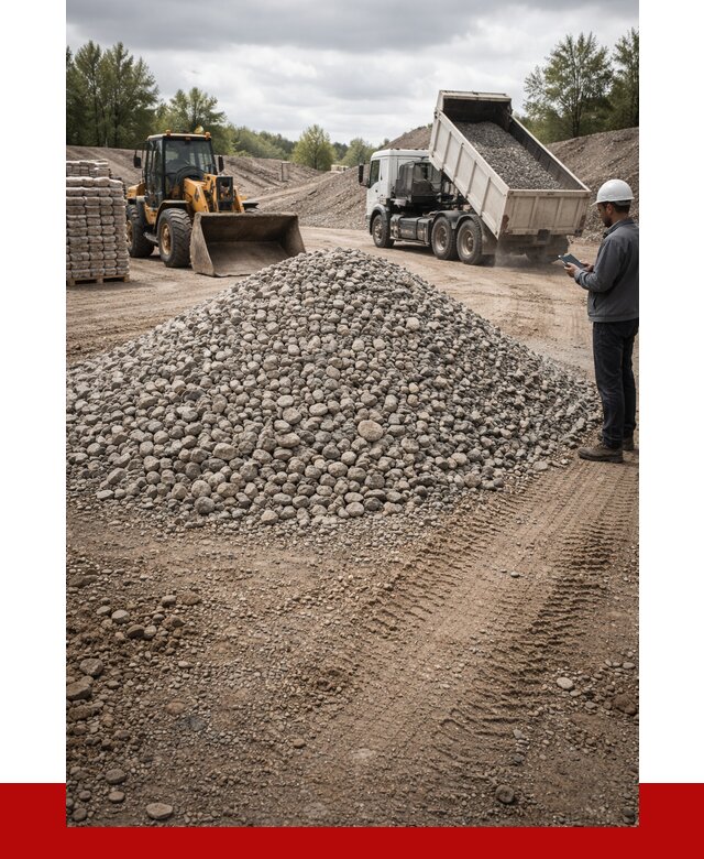 Купить бетонный щебень в Заволжье, от 3259 р. ПРОНЕРУДЗвл