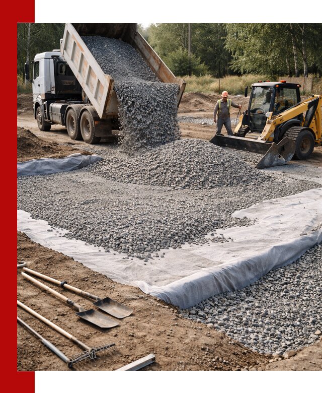 Щебень для фундамента с доставкой в Заволжье