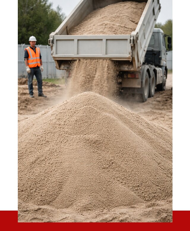 Купить сеяный песок с доставкой в Заволжье от 2240 р ПРОНЕРУДЗвл