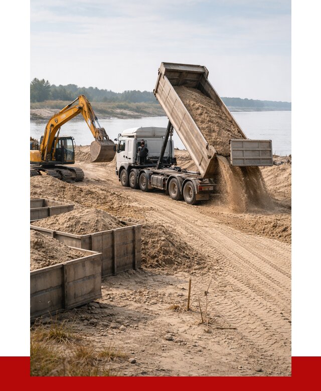 Купить намывной песок в Заволжье от 1528 р., ПРОНЕРУДЗвл