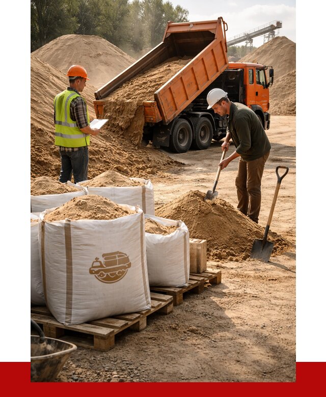 Строительный песок в Заволжье от 2240 р. с доставкой, ПРОНЕРУДЗвл