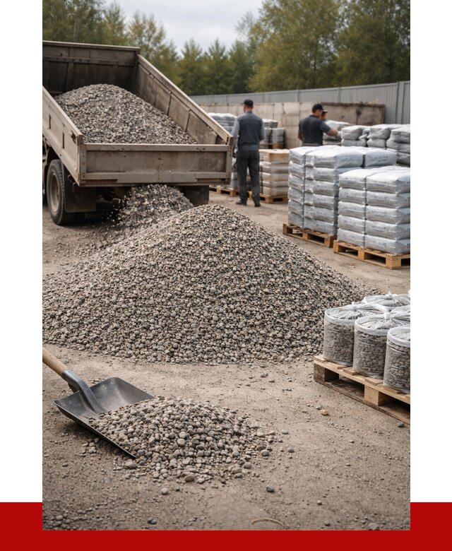 Гравий фракция 5-20 в Заволжье купить от 2342 р. ПРОНЕРУДЗвл