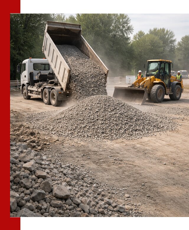 Гравий фракция 5–20 доставка в Заволжье оптом и в розницу