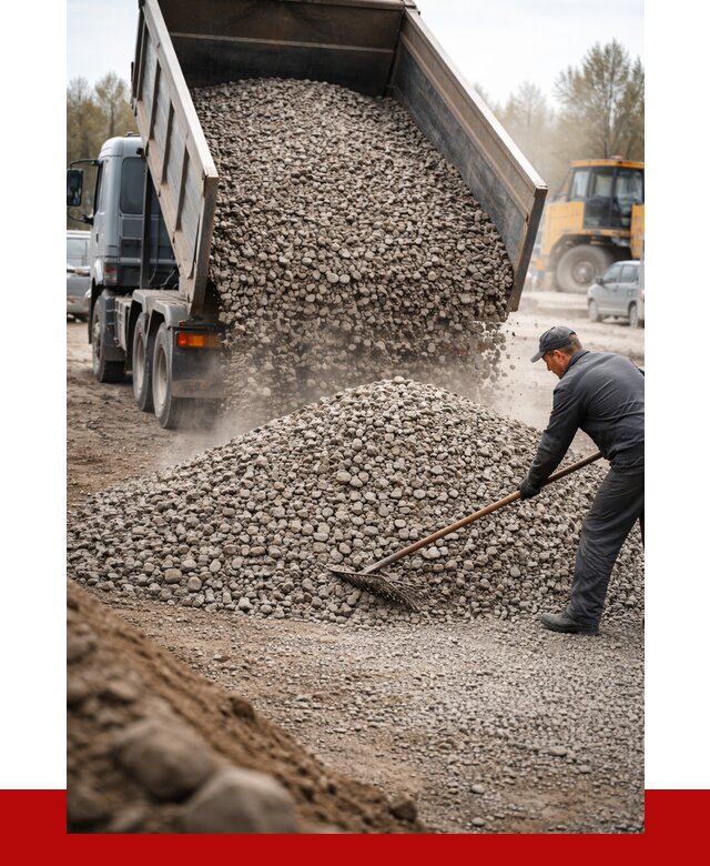 Гравий фракция 20-40 в Заволжье от 2546 р. доставка | ПРОНЕРУДЗвл