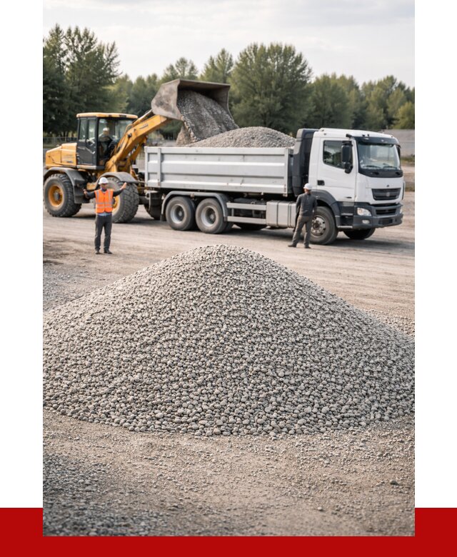 Купить мытый гравий в Заволжье от 3564 р, доставка ПРОНЕРУДЗвл