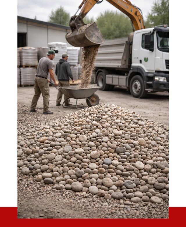 Галька декоративная в Заволжье от 3259 р. за куб | ПРОНЕРУДЗвл
