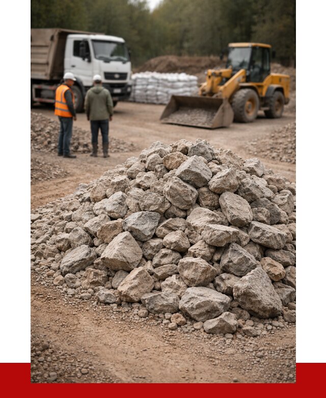 Купить бутовый камень с доставкой в Заволжье от 2342 р. | ПРОНЕРУДЗвл