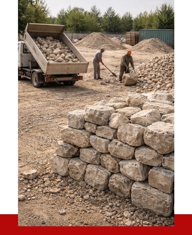 Бутовый камень известняковый в Заволжье от 4277 р. | ПРОНЕРУДЗвл