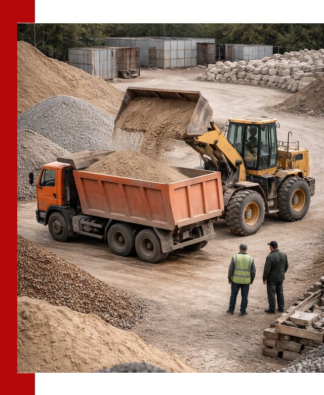 Доставка сыпучих смесей и смесей для стройки в Заволжье