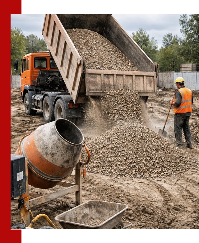 Опгс для бетона с доставкой самосвалом в Заволжье от производителя