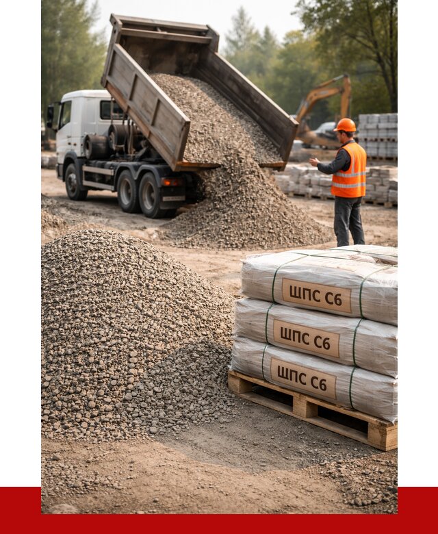 ЩПС С6 в Заволжье с доставкой от 2240 р. за куб | ПРОНЕРУДЗвл