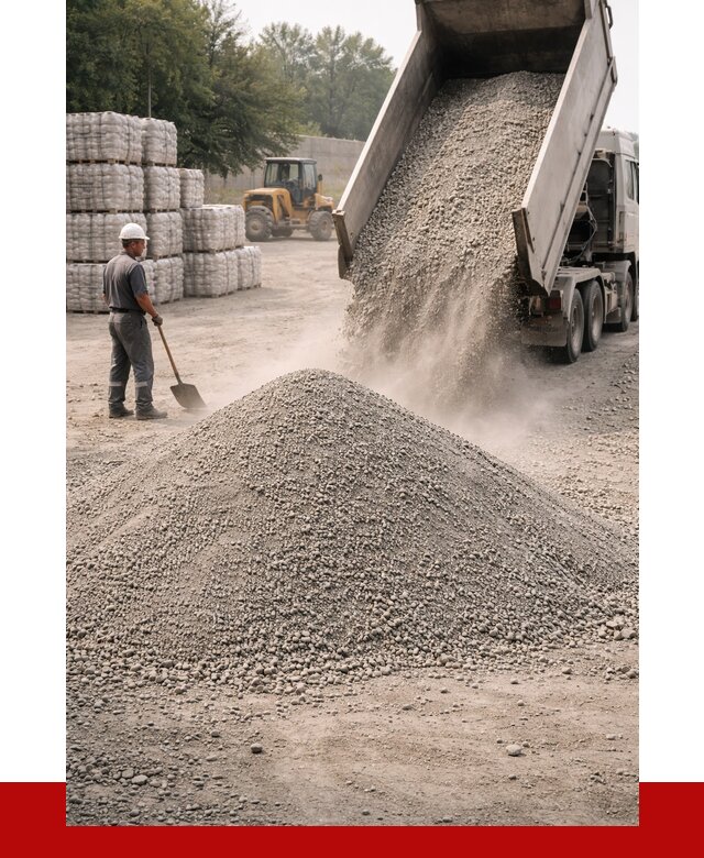 Купить известняковый отсев 0-5 в Заволжье от 8656 р. | ПРОНЕРУДЗвл