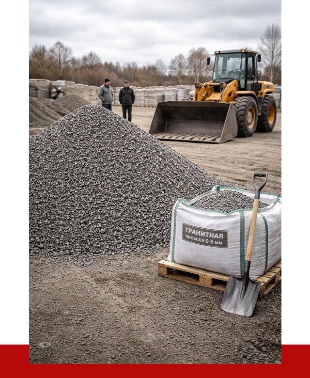 Купить гранитную крошку в Заволжье от 4888 р. с доставкой | ПРОНЕРУДЗвл