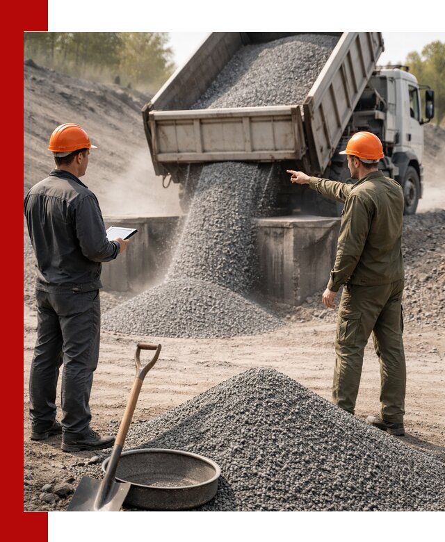 Гранитная крошка фракция 2-5 доставка в Заволжье