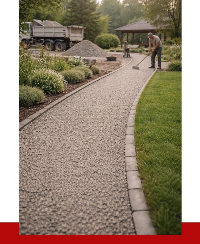 Каменная крошка для дорожек в Заволжье от 3259 р. | ПРОНЕРУДЗвл