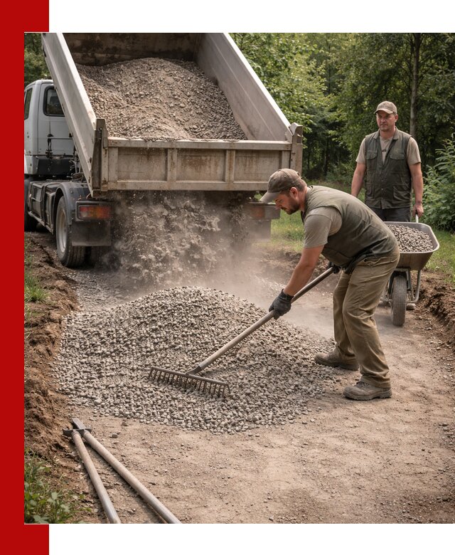 Каменная крошка для дорожек с доставкой в Заволжье