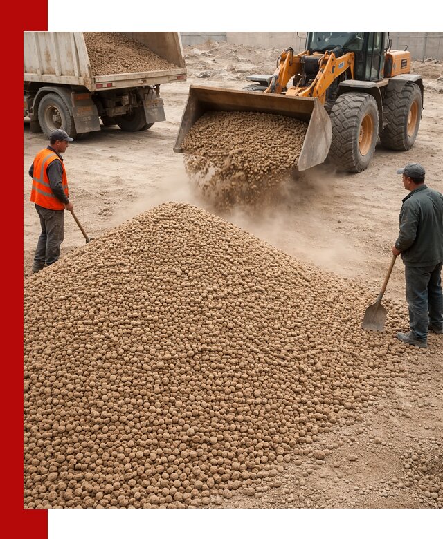 Керамзит фракция 10-20 с доставкой в Заволжье