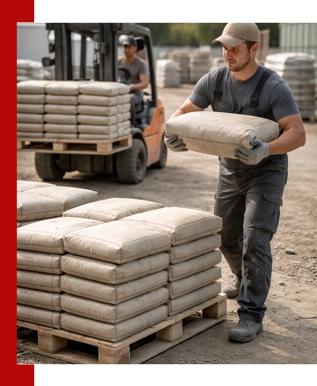 Доставка цемента в мешках оптом и в розницу в Заволжье