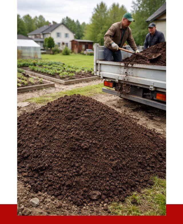 Плодородный грунт в Заволжье с доставкой от 4277 р. | ПРОНЕРУДЗвл