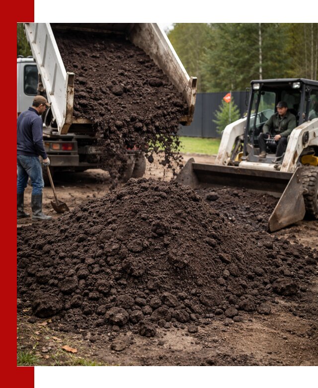 Плодородный грунт с доставкой в Заволжье для садов и огородов
