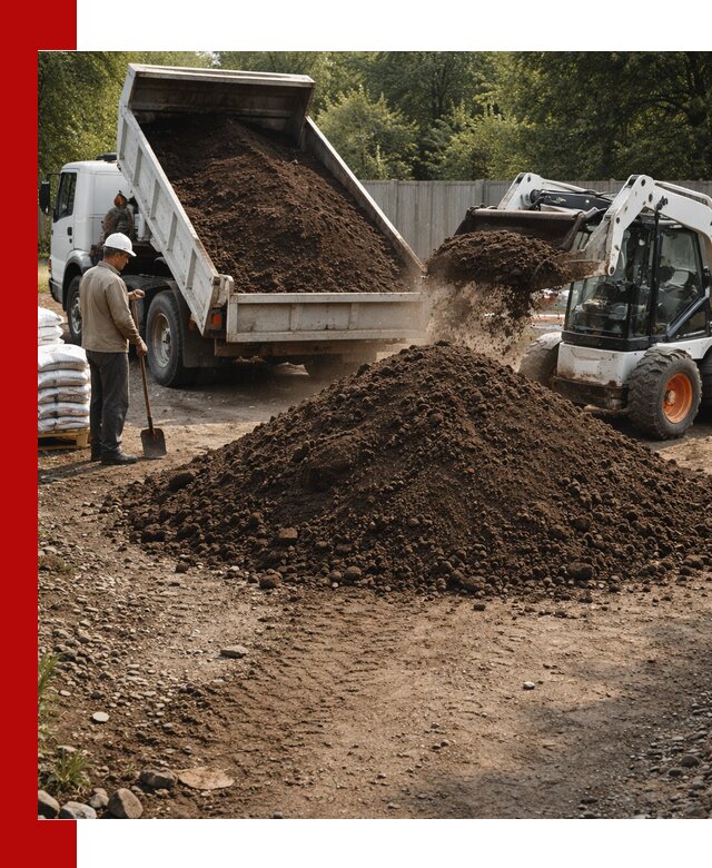 Доставка растительного грунта в Заволжье от производителя оптом и в розницу