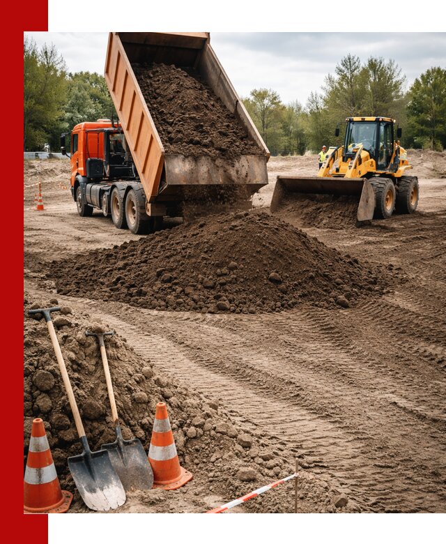 Поставка и доставка планировочного грунта в Заволжье