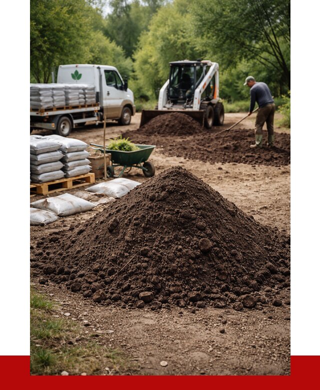 Грунт для озеленения с доставкой в Заволжье от 1833 р. | ПРОНЕРУДЗвл