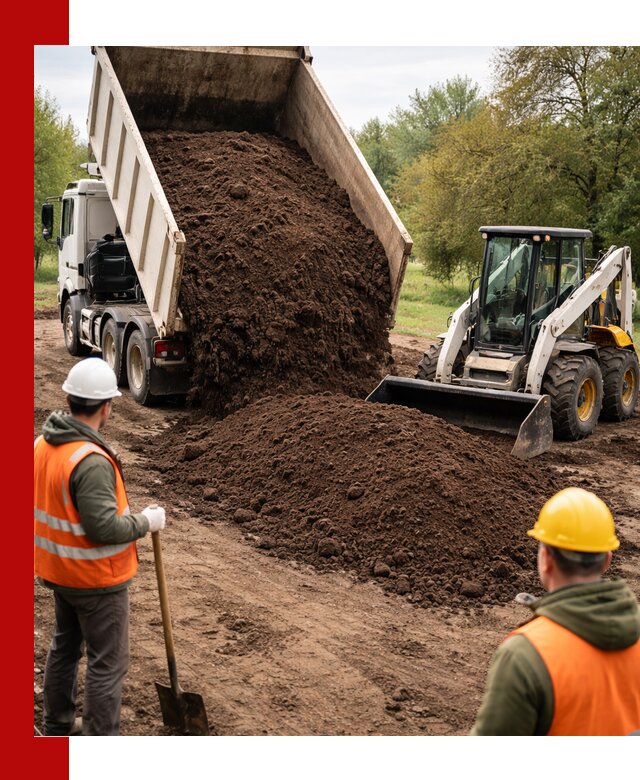 Плодородная смесь для улучшения почвы и восстановления в Заволжье