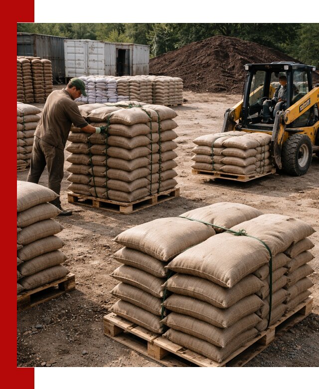 Доставка торфа в мешках по выгодным ценам в Заволжье