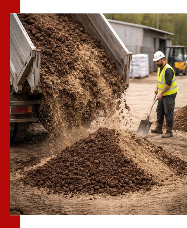 Доставка торфо-песчаной смеси в Заволжье для строительства и озеленения