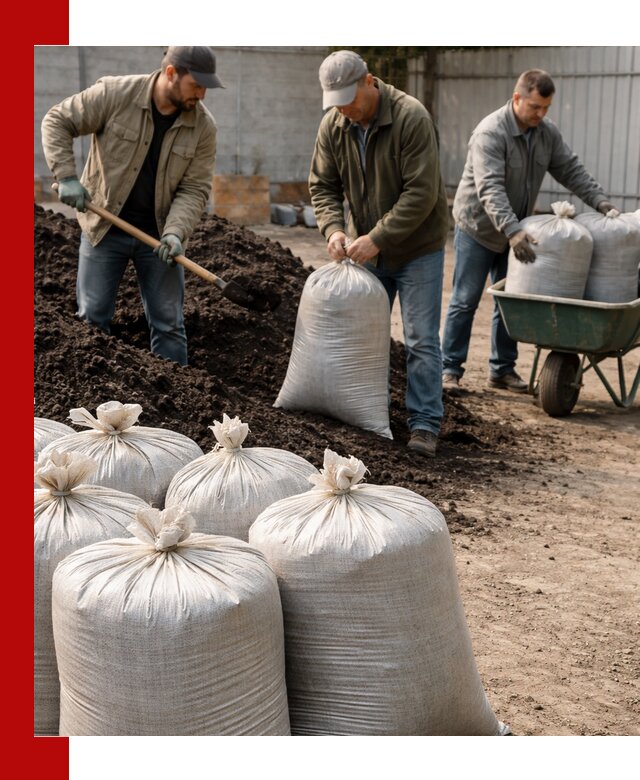 Купить чернозем в мешках с доставкой в Заволжье