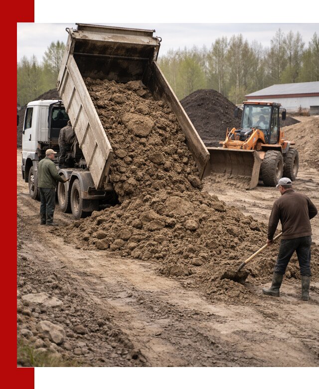 Доставка глин и суглинков в Заволжье оптом и вкрай