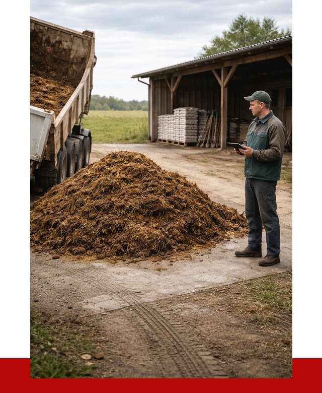 Купить навоз с доставкой в Заволжье от 1222 р. за куб | ПРОНЕРУДЗвл