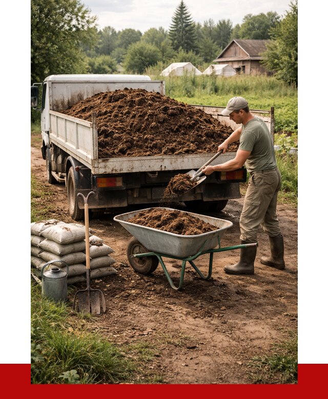 Купить коровий навоз с доставкой в Заволжье от 1833 р. | ПРОНЕРУДЗвл