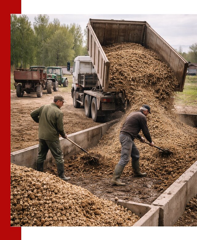 Куриный помет с доставкой в Заволжье оптом и в розницу